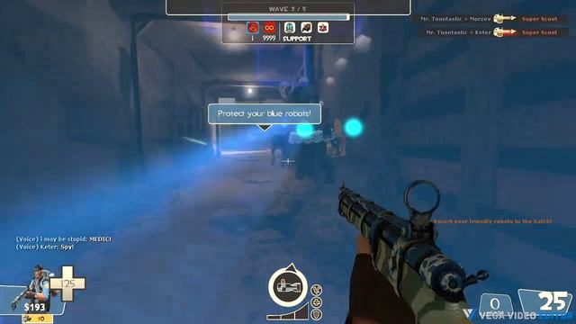 Team Fortress 2 MVM: Bigrock Reverse (Custom) (Robots vs Robots) (PotatoTF2) смотреть онлайн