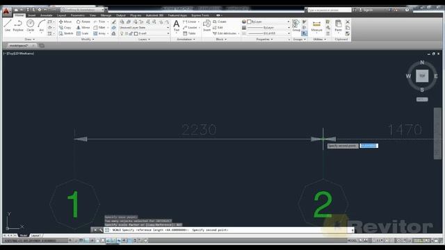 Como cambiar la escala a un plano en AutoCAD con SCALE/REF смотреть онлайн