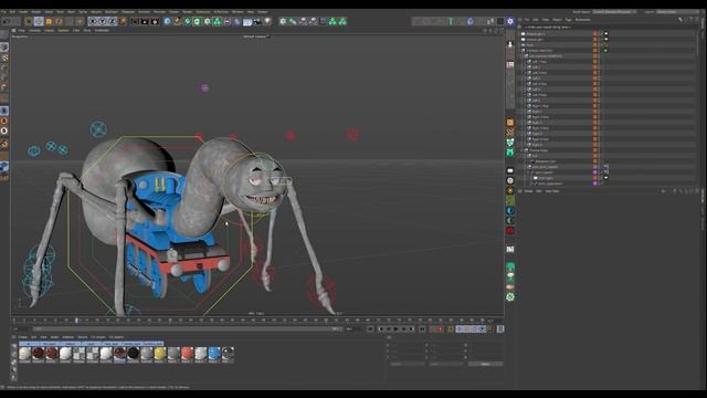 Thomas Rig Demo in Cinema 4D - Behind the Scenes смотреть онлайн