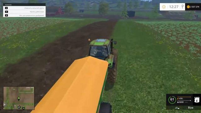 Farming Simulator 15 удобрить почву смотреть онлайн