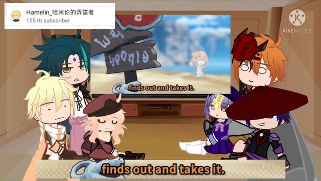 liyue and inazuma character react to mondstadt ||Genshin impact react смотреть онлайн