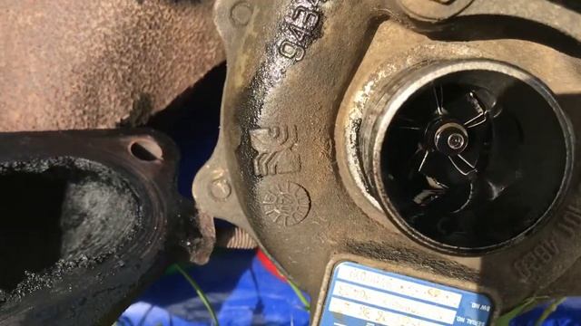 OPEL COMBO 1.3 CDTI  Следом за форсунками , ушла и турбина...