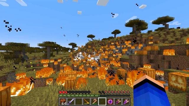 НОВЫЕ ЛАКИ БЛОКИ В МАЙНКРАФТ | ОБЗОР МОДА MINECRAFT Halloween LuckyBlocks