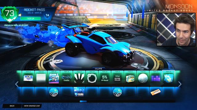 BUYING 100+ TIERS OF THE NEW ROCKET PASS IN Rocket League! (Season 2)