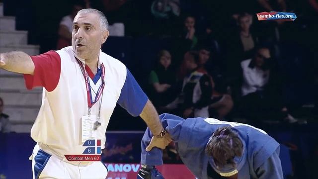 Combat Sambo Alexandr Salikov (RUS) ws Veselin Ivanov (BUL). European Sambo Championship 2014 смотреть онлайн