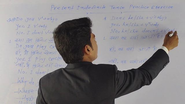Present Indefinite Tense Practice Exercise। Simple Present Tense Practice Exercise। смотреть онлайн
