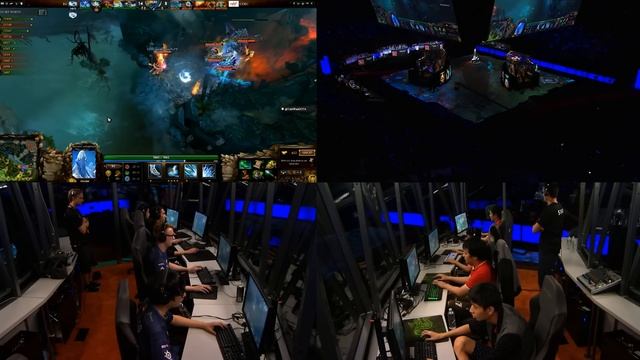 Dota 2 TI5 - "Six Million Dollar Echo Slam" (Multicam) смотреть онлайн