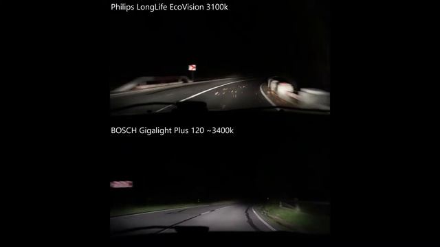 Philips LongLife EcoVision vs BOSCH Gigalight Plus 120 смотреть онлайн