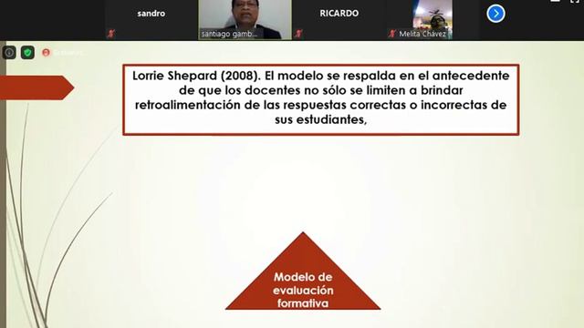 Videoconferencia ENFOQUE FORMATIVO DE LA EVALUACIÓN DE LOS APRENDIZAJES. Santiago Gamboa Vásquez смотреть онлайн