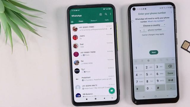 ఒక్క Number Whatsapp ని 2 Mobiles లో USE చేయండిలా | How To Use Same Whatsapp In Two phones in Telug смотреть онлайн