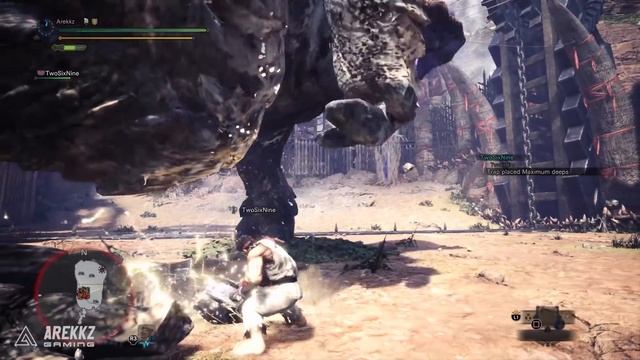 Monster Hunter World | Ryu Armor, Gestures & Street Fighter Challenge Quest смотреть онлайн