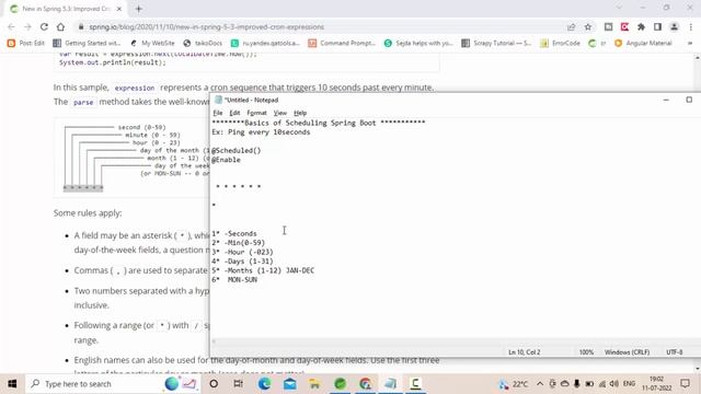 Scheduling Spring Boot | Cron Expression | @Schedule,@Enable Schedule Annotations in SpringBoot смотреть онлайн