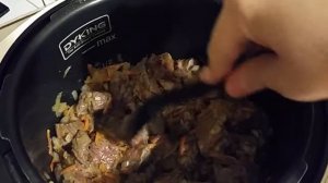 Говядина с картошкой в мультиварке!