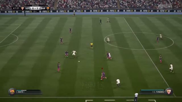 MESSI SCORES 2 FREEKICKS IN 1 GAME!! OZIL TO BARCA!!! FIFA 17 Barcelona Career Mode #4 смотреть онлайн