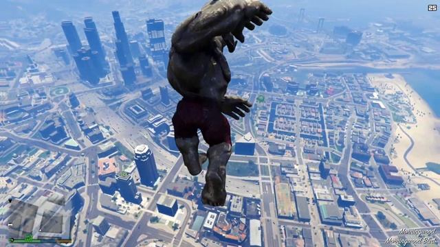 Big Monster Black Hulk Attack On Shinchan In GTA 5 | PlayMan | PlayMan Gaming смотреть онлайн