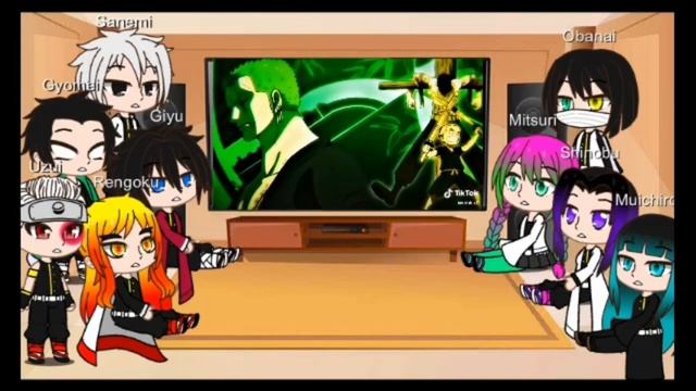 Hashira React New Hashira As Roronoa Zoro // Gacha Club смотреть онлайн