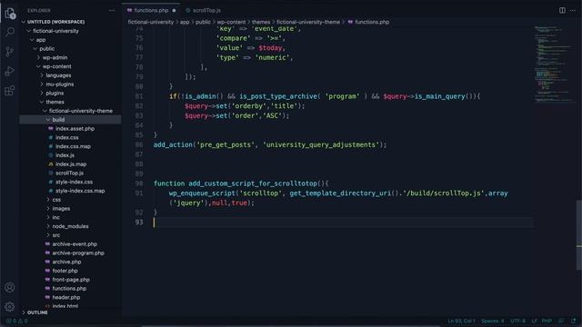 How to add Scroll To Top feature in WordPress site without plugin смотреть онлайн