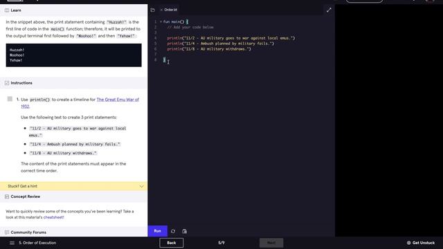 1. Introduction to Kotlin - Learn Kotlin - Codecademy смотреть онлайн