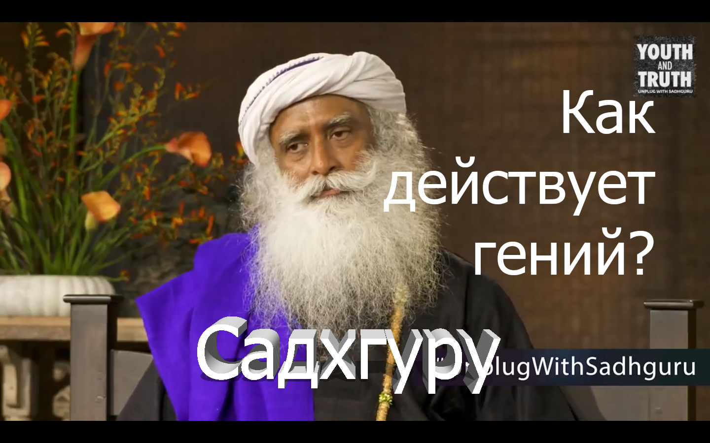 Как действует гений? Садхгуру.mp4 смотреть онлайн