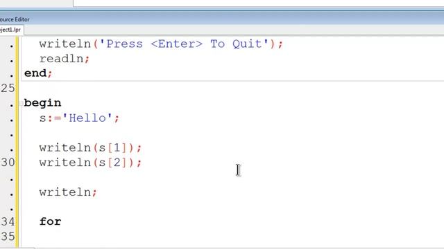 Free Pascal Program Tutorial 24 - String Manipulation - Lazarus смотреть онлайн