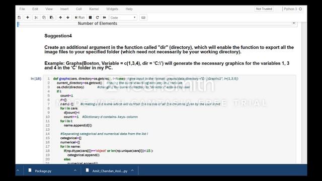Create python package to identify categorical & numerical variables in data set & plot graphs -Part смотреть онлайн