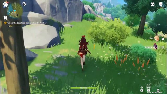 GENSHIN IMPACT (PC) - The Outlander Who Caught the Wind - Introduction Gameplay (Quest) смотреть онлайн