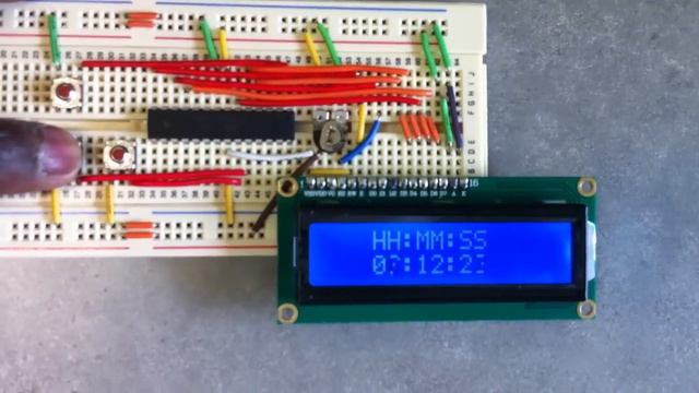 Digital Clock Using Atmega168 Microcontroller And LCD