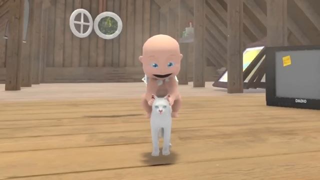 BABY ESCAPES EVIL PATRICKS HOUSE! (Who’s Your Daddy?) смотреть онлайн