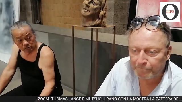 ZOOM GLI ARTISTI THOMAS LANGE E MUTSUO HIRANO CON LA MOSTRA LA ZATTERA DELLA MEDUSA смотреть онлайн