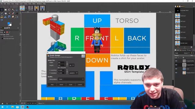 How to make and easily preview Roblox clothing смотреть онлайн