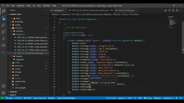 Laravel 10 Blog Development Tutorial Class #7 || Complete Project Urdu/Hindi смотреть онлайн
