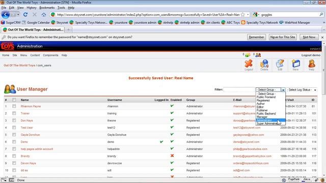 User Manager смотреть онлайн
