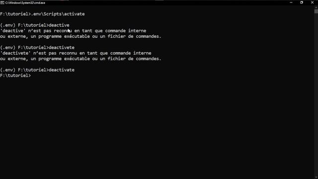 Python : Créer des environnements virtuels avec " virtualenv " смотреть онлайн