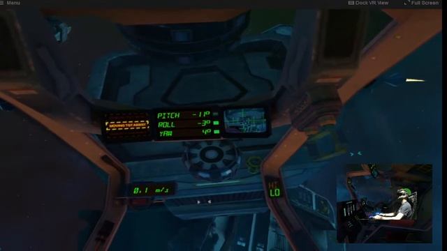 Space Docker VR: Gameplay | Real Player Overlay смотреть онлайн