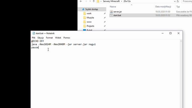 JAK ZROBIĆ SERWER MINECRAFT NA SWOIM KOMPUTERZE? — Do wersji 1.16 — Graj ze znajomymi! [Vanilla] смотреть онлайн