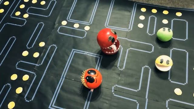 Monster Pacman In The Pacman Game. DIY
