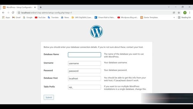 how to Create Wordpress and DataBase account| Wordpress| Database| Xampp| 2021| Local Host смотреть онлайн