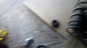 Замена задней пружины на Рено Сценик 3. vol.2