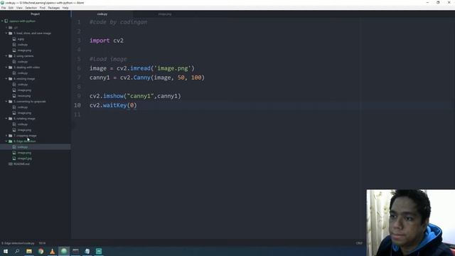 [Belajar OpenCV with Python] #8 Edge detection смотреть онлайн
