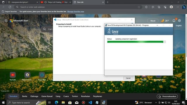 Install Vscode + Java JDK 8 Windows 10 смотреть онлайн