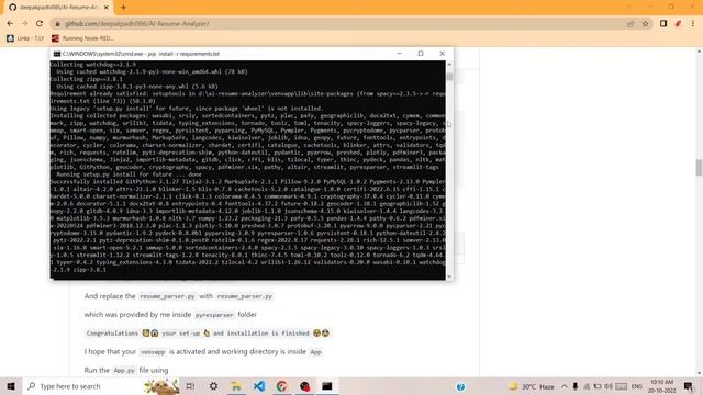 AI RESUME ANALYZER - Setup & Installation смотреть онлайн