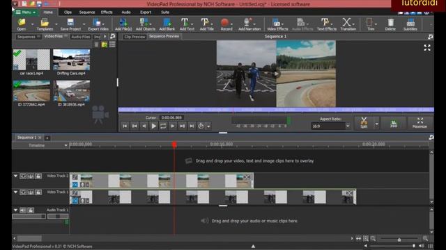 Videopad Split Screen - Videopad Video Editor Tutorial #10 смотреть онлайн