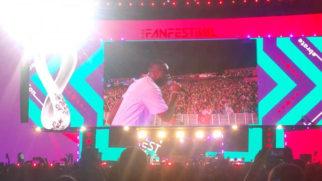 Gims Performing In Qatar, Fifa Fanfestival 2022, #qatar2022 #fifa22 #fanfestival