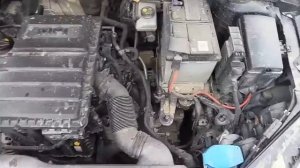 Шкода октавия а7 1.6 mpi 110  лс, песок под капотом!