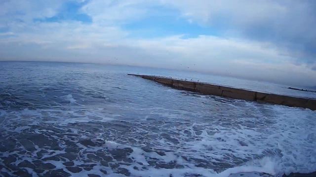 Зима в Адлере, купаемся каждый день. (15 декабря 2021) смотреть онлайн