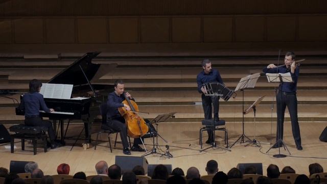 "Milonga del Angel" (Piazzolla) ArgEnTango live at Sala Radio, Bucharest 2016 смотреть онлайн