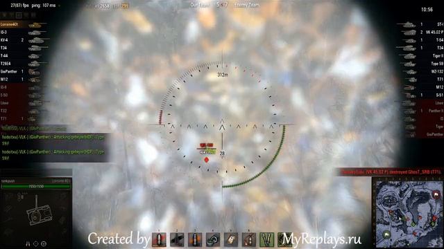 WOT: Arctic Region - Lorraine 40 t - 3 frags смотреть онлайн