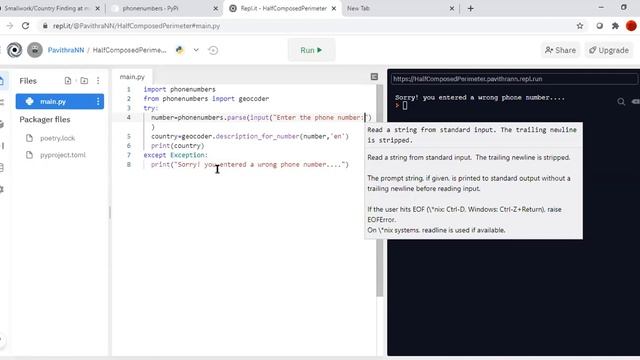 How to find the country or state using phone number in Python | Programming in Tamil смотреть онлайн