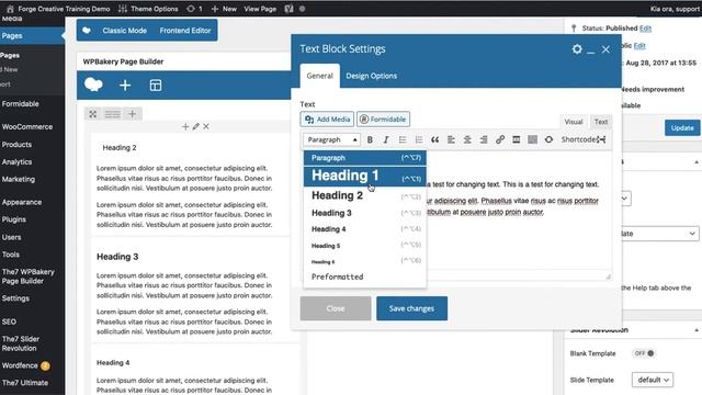 Making Text Changes on your WordPress website using WPBakery смотреть онлайн