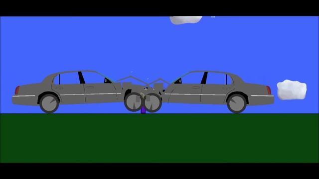 Phun Head-on Lincoln Crash Test смотреть онлайн